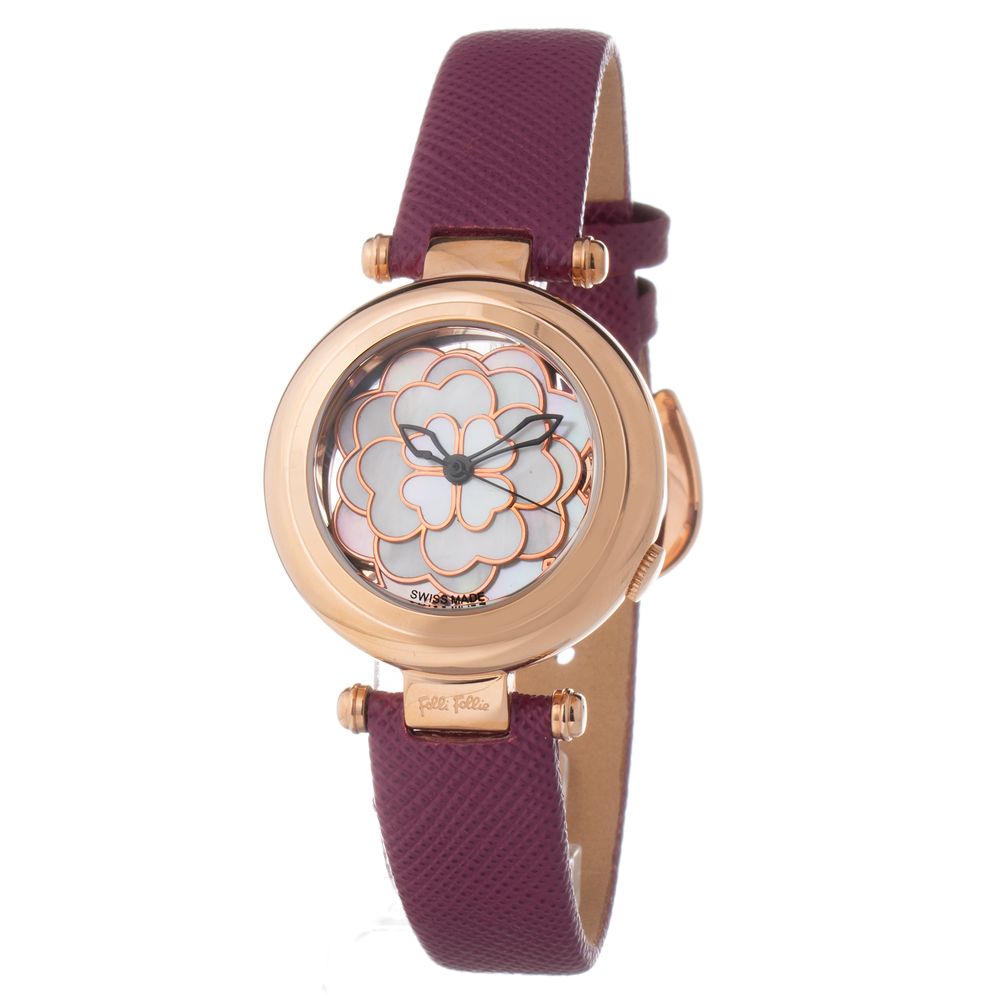 Dolci Follie Purple Leather Watch