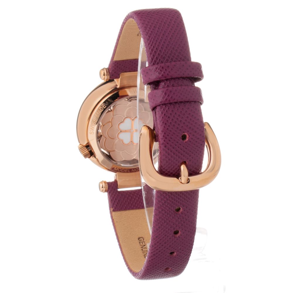 Dolci Follie Purple Leather Watch