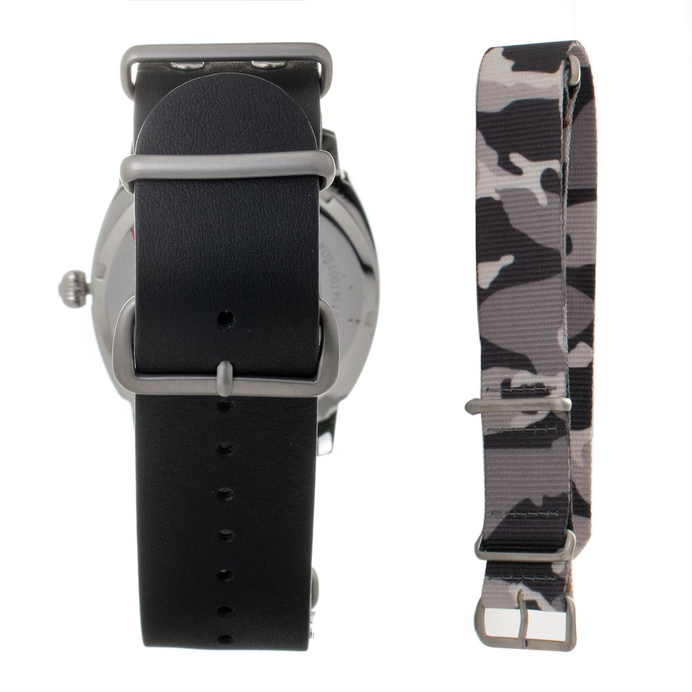 Dolci Follie Black Leather Watch