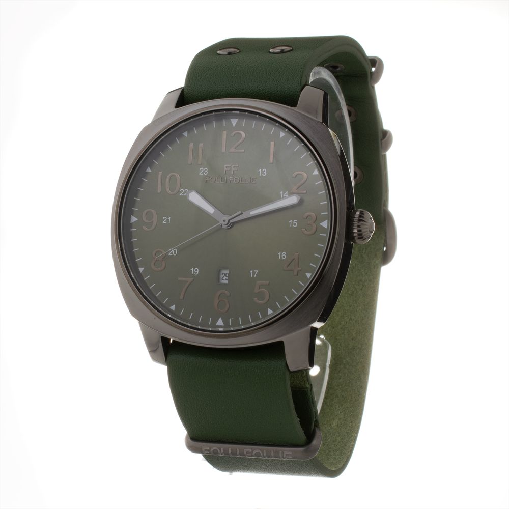 Dolci Follie Green Leather Watch