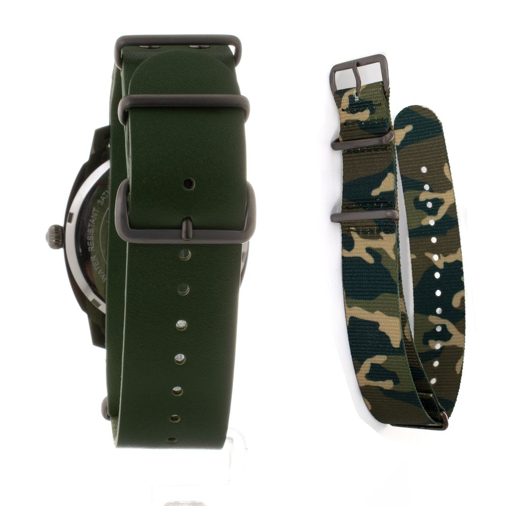 Dolci Follie Green Leather Watch