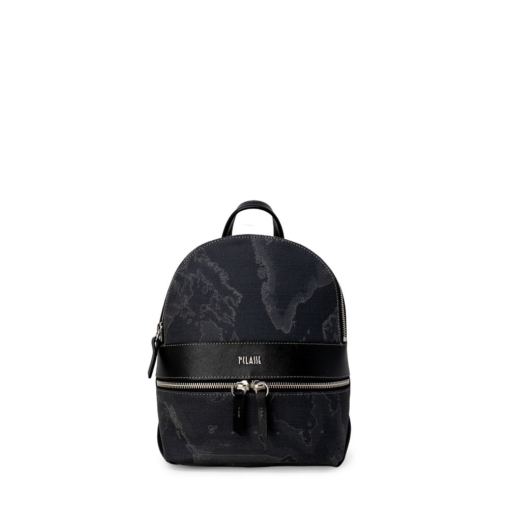 ALVIERO MARTINI 1a CLASSE Black Leather Backpack