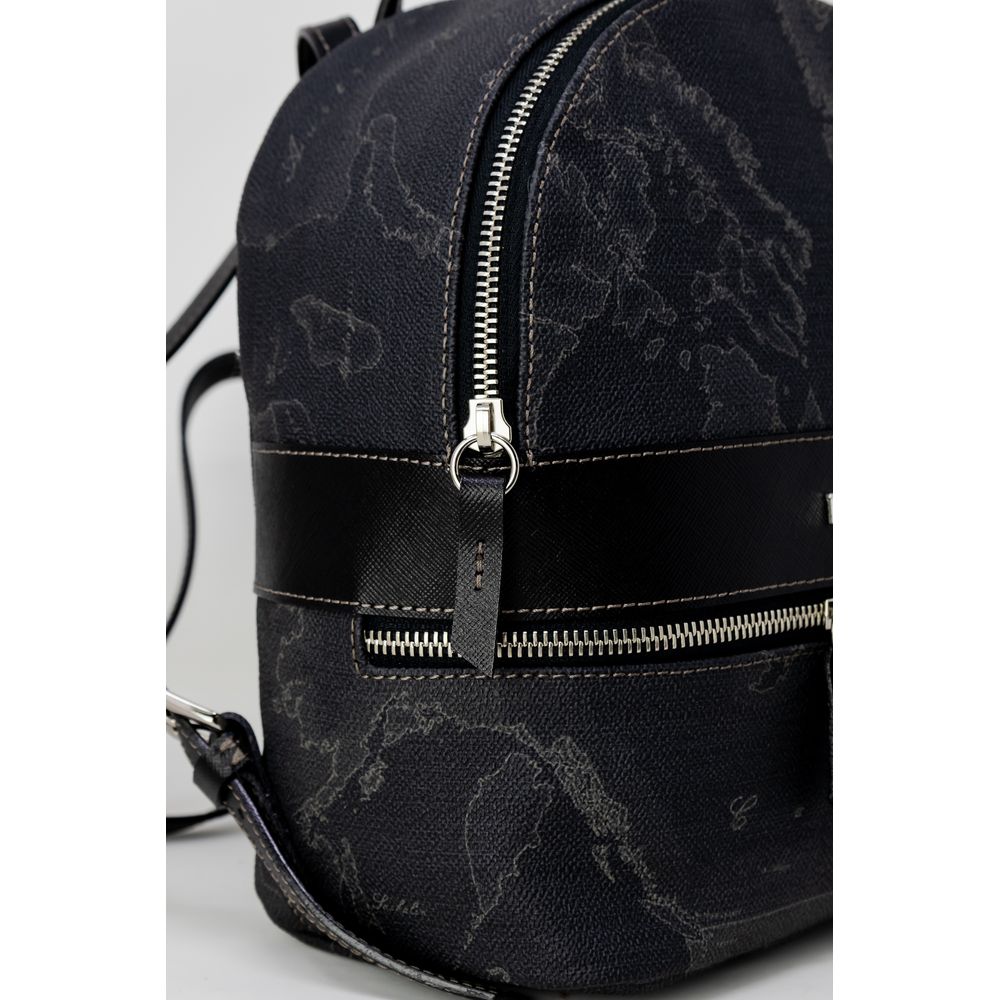 ALVIERO MARTINI 1a CLASSE Black Leather Backpack
