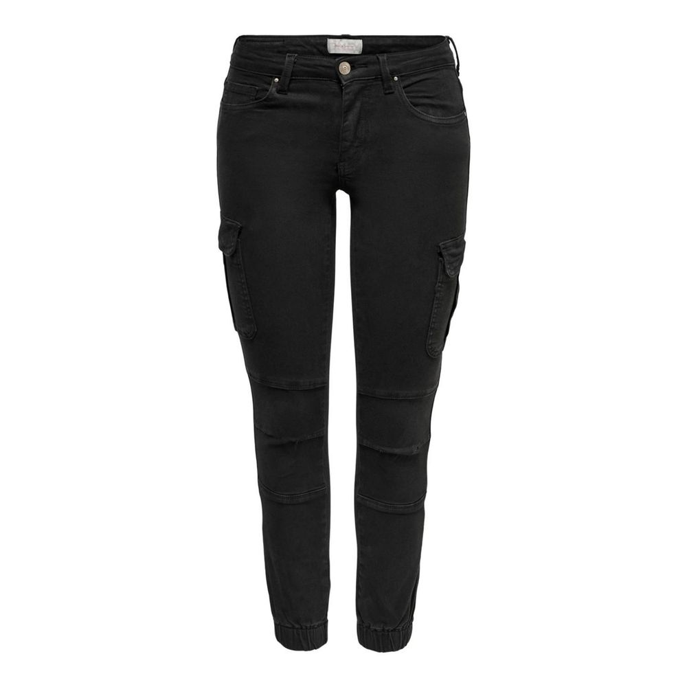 ONLY Black Cotton Skinny Pant