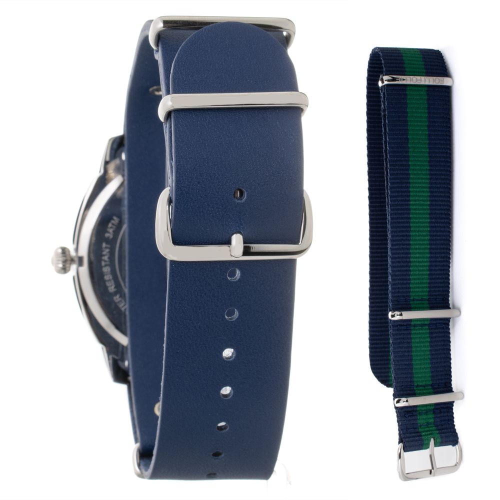 Dolci Follie Blue Leather Watch