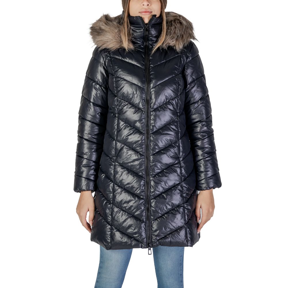 ONLY Black Polyamide Jackets & Coat