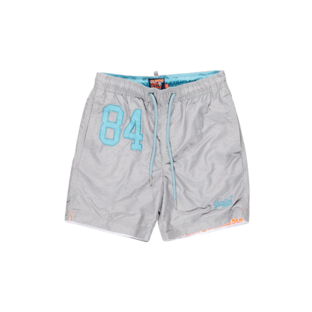 Superdry. Gray Polyester Swim Short