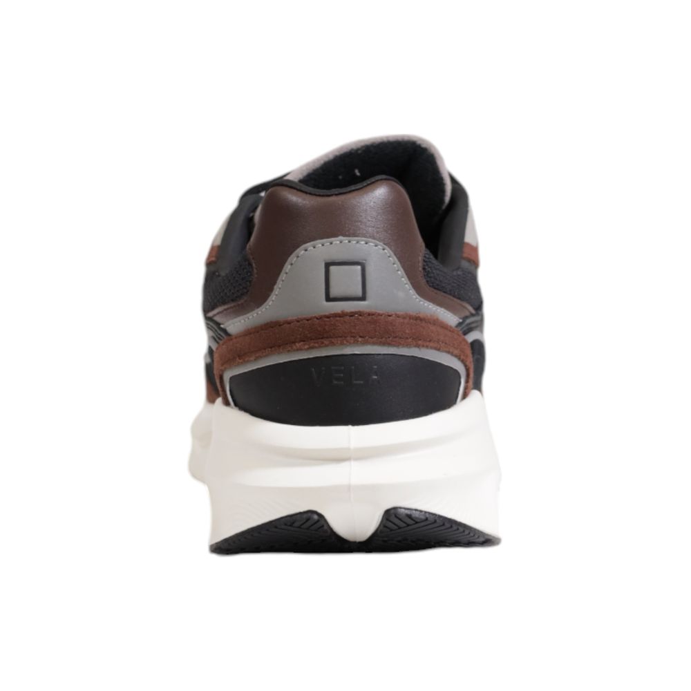 D.A.T.E. Gray Fabric Sneaker