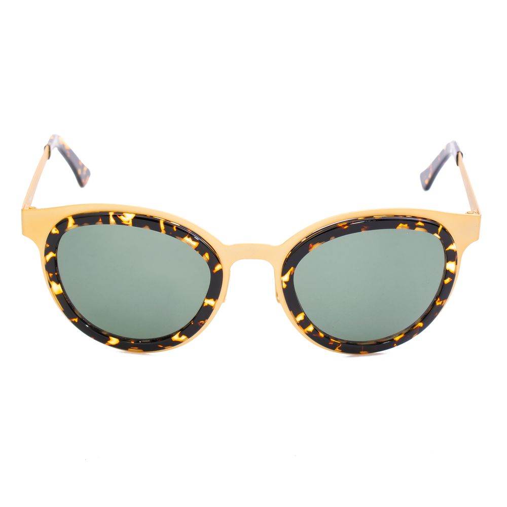 L.G.R Gold Stainless Steel Sunglasses