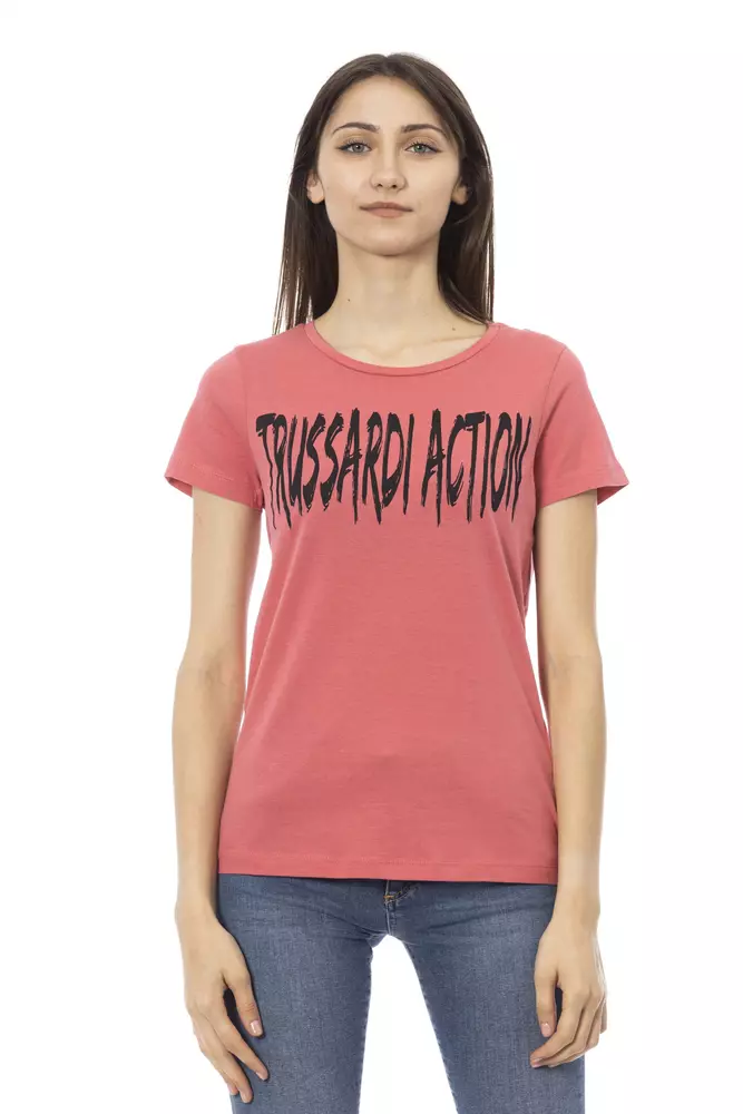 Trussardi Multicolor Cotton Women T-Shirt