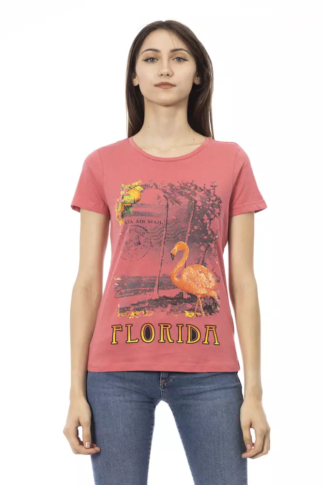 Trussardi Multicolor Cotton Women T-Shirt