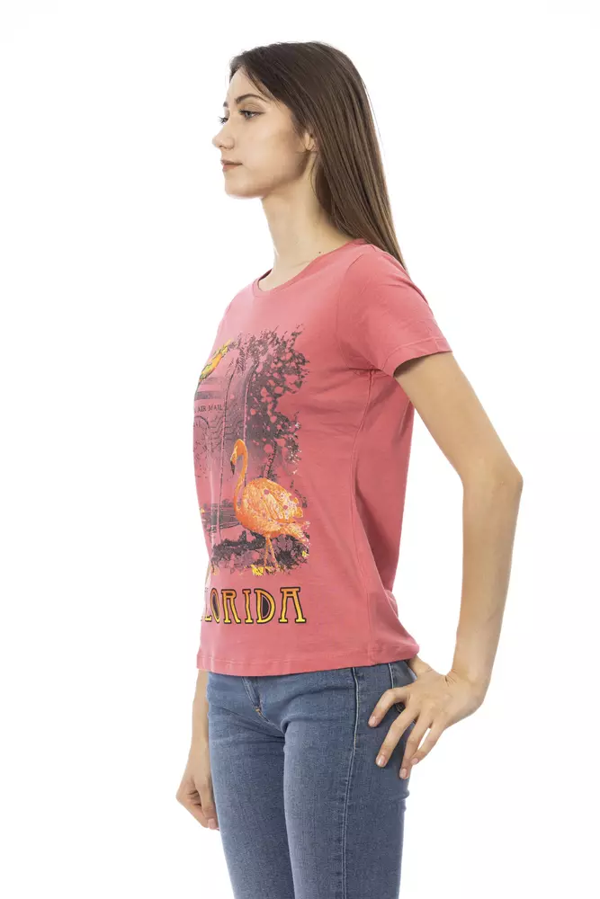 Trussardi Multicolor Cotton Women T-Shirt