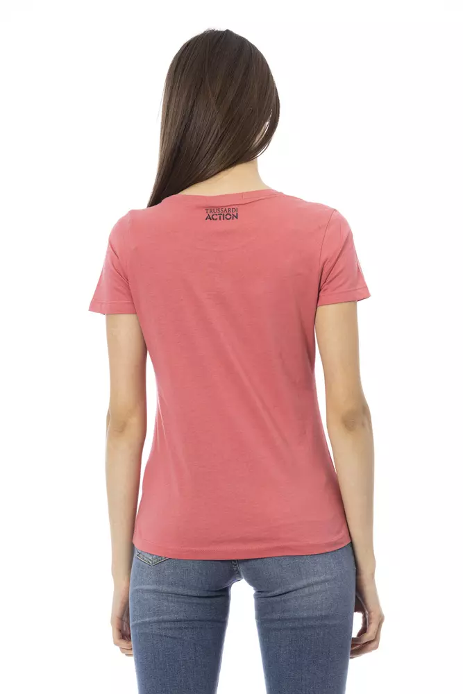 Trussardi Multicolor Cotton Women T-Shirt