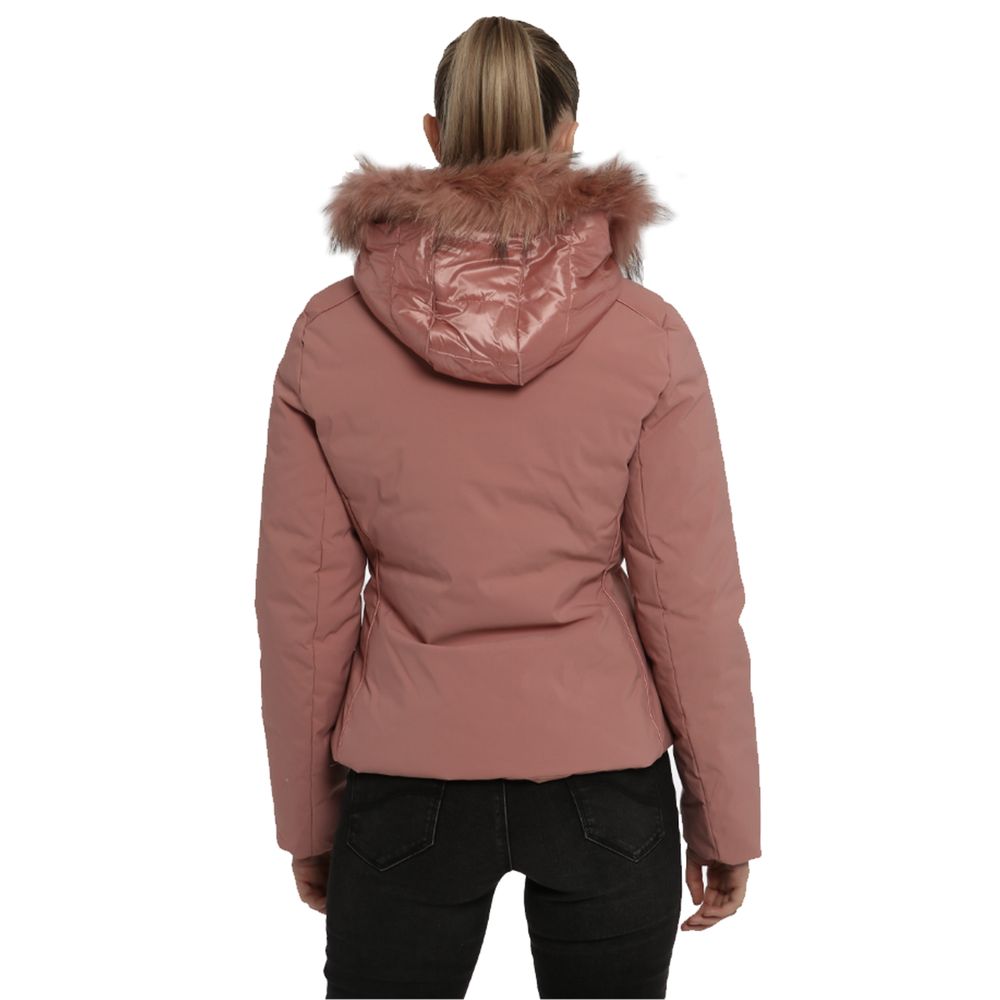 Zee Lane Pink Nylon Jackets & Coat