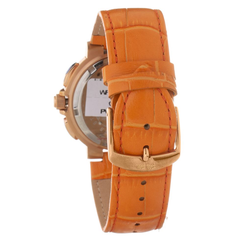 Dolci Follie Orange Leather Watch