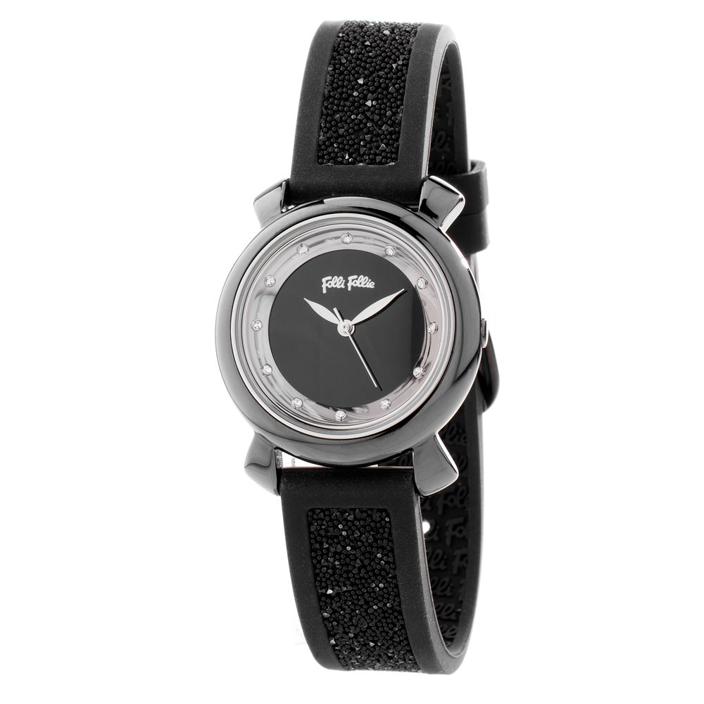 Dolci Follie Black Plastic Watch