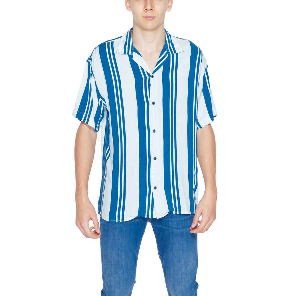 Jack & Jones Blue Viscose Shortsleeve