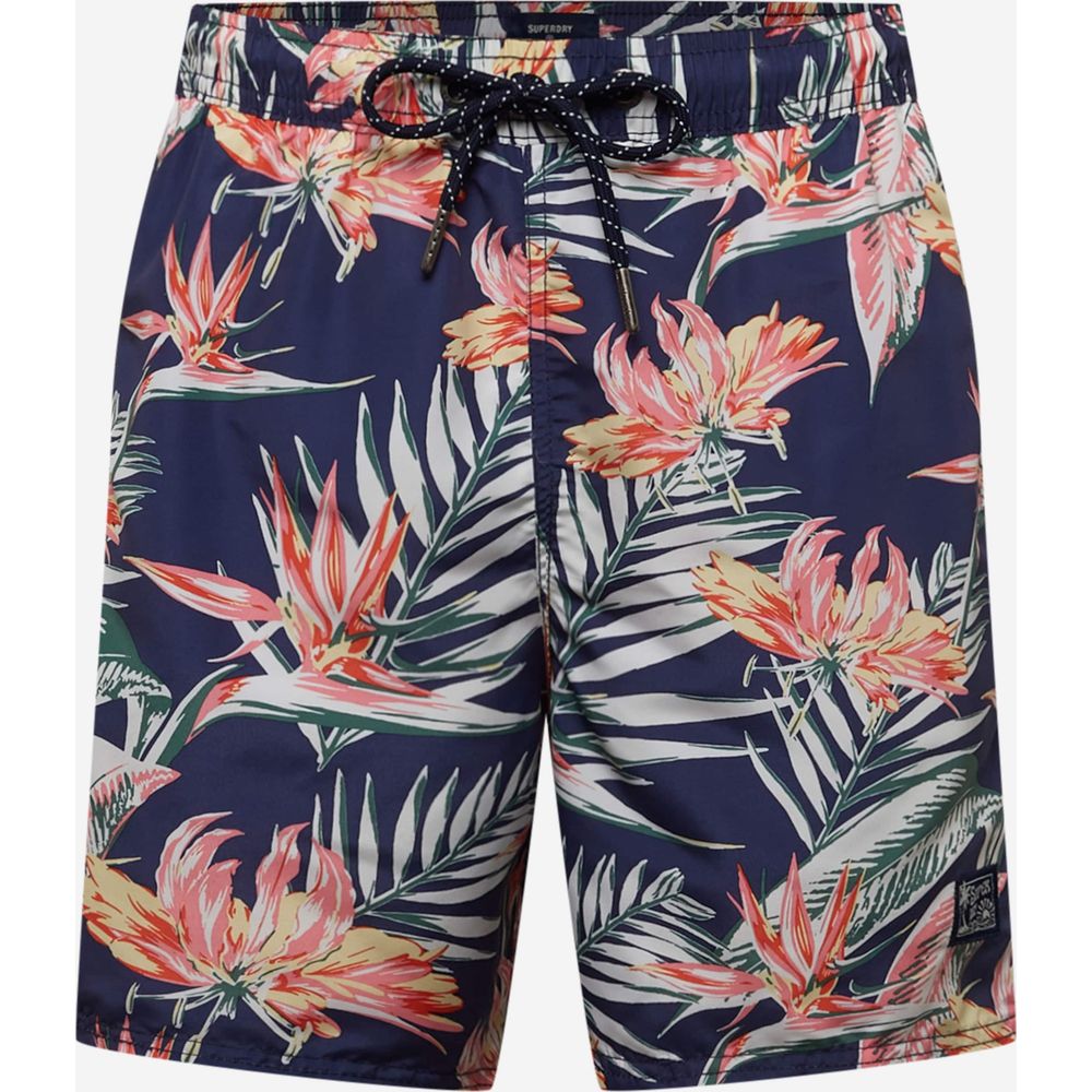 Superdry. Blue Polyester Swim Short