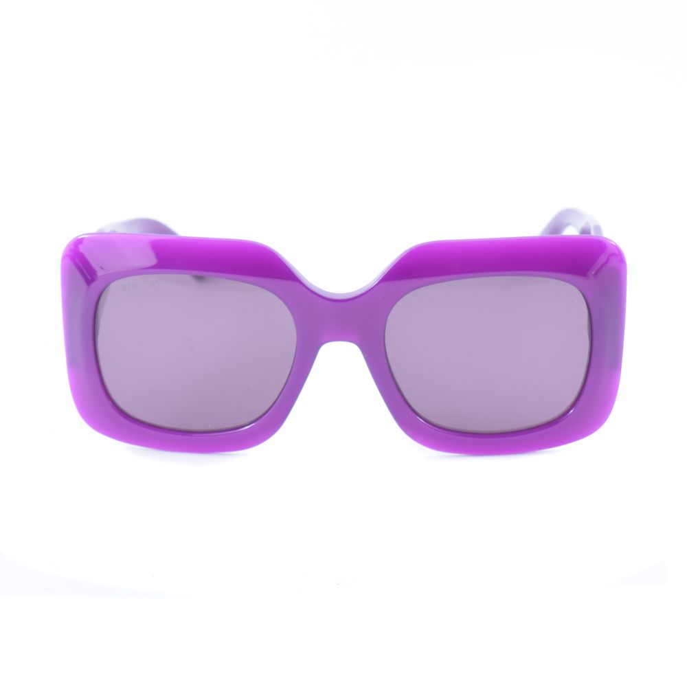 Jimmy Choo Eyewear Purple Resin Sunglasses