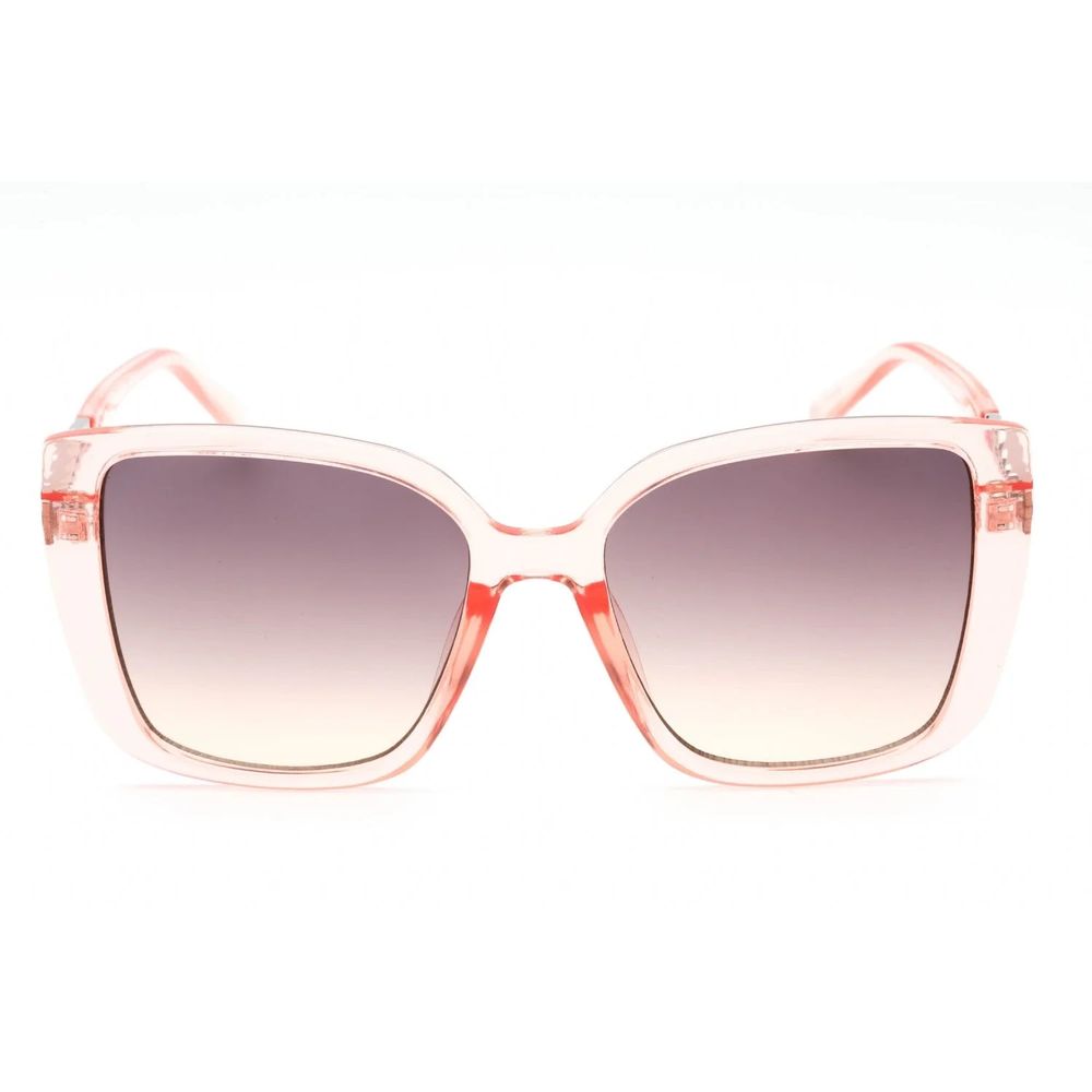 GUESS Transparent Resin Sunglasses