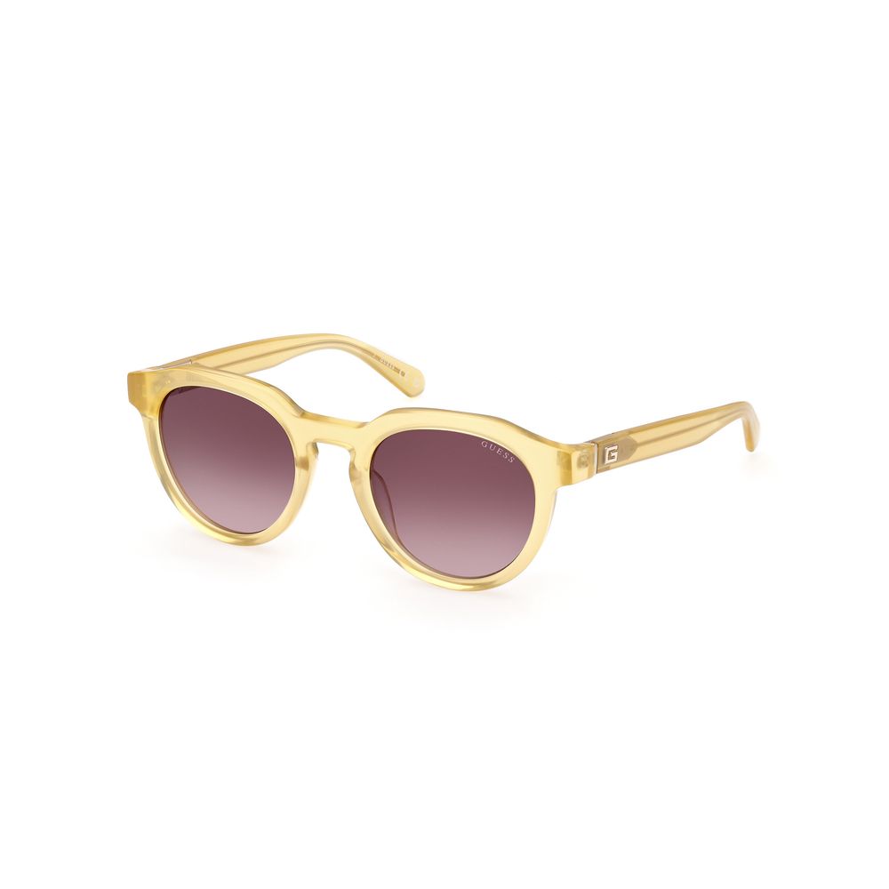 GUESS Yellow Plastic Sunglasses