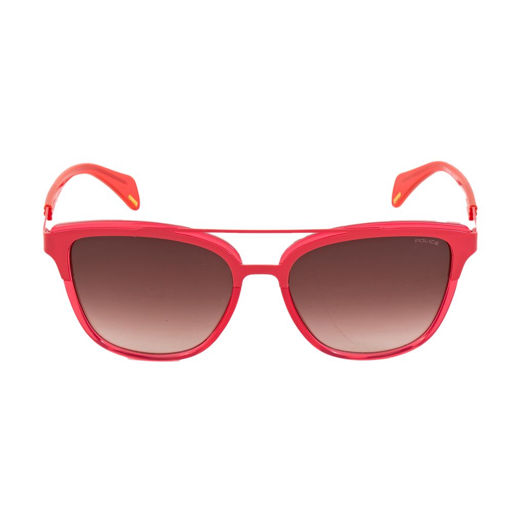 The Police Orange Metal Sunglasses