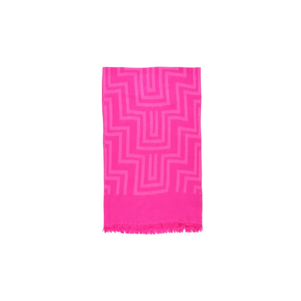 ONLY Pink Marabou Scarf