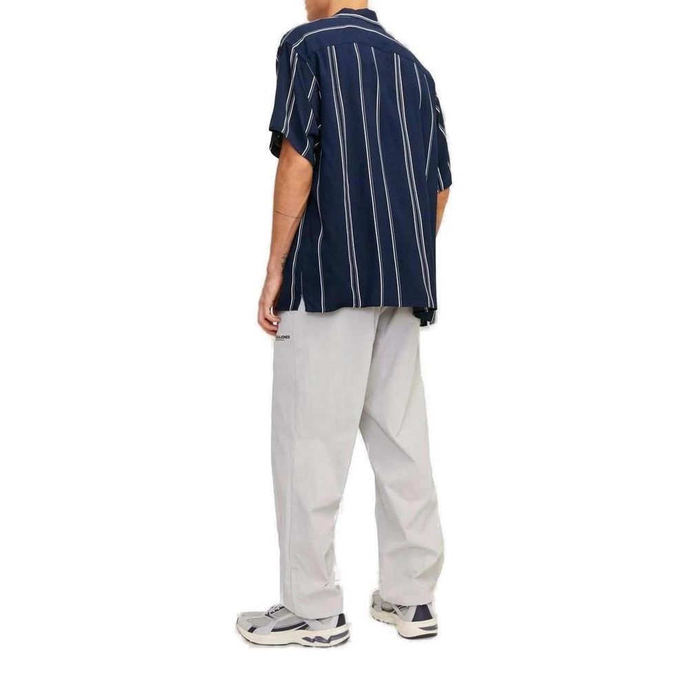 Jack & Jones Blue Viscose Shortsleeve