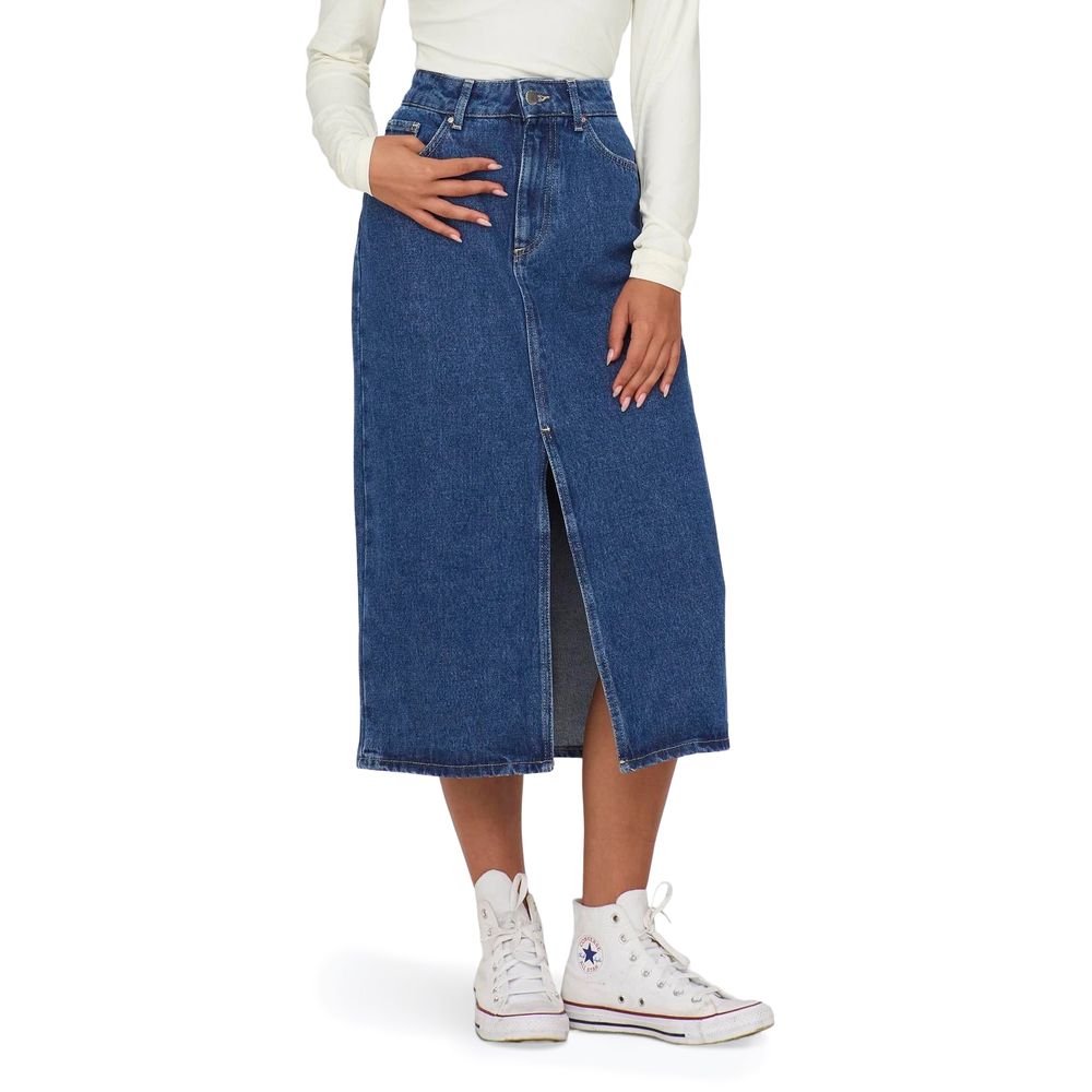 ONLY Blue Cotton Long
