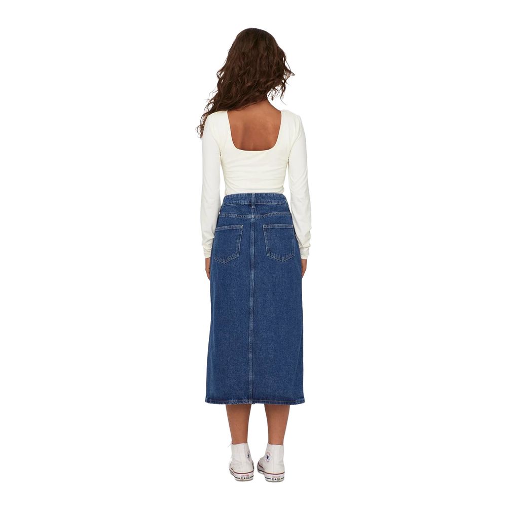 ONLY Blue Cotton Long