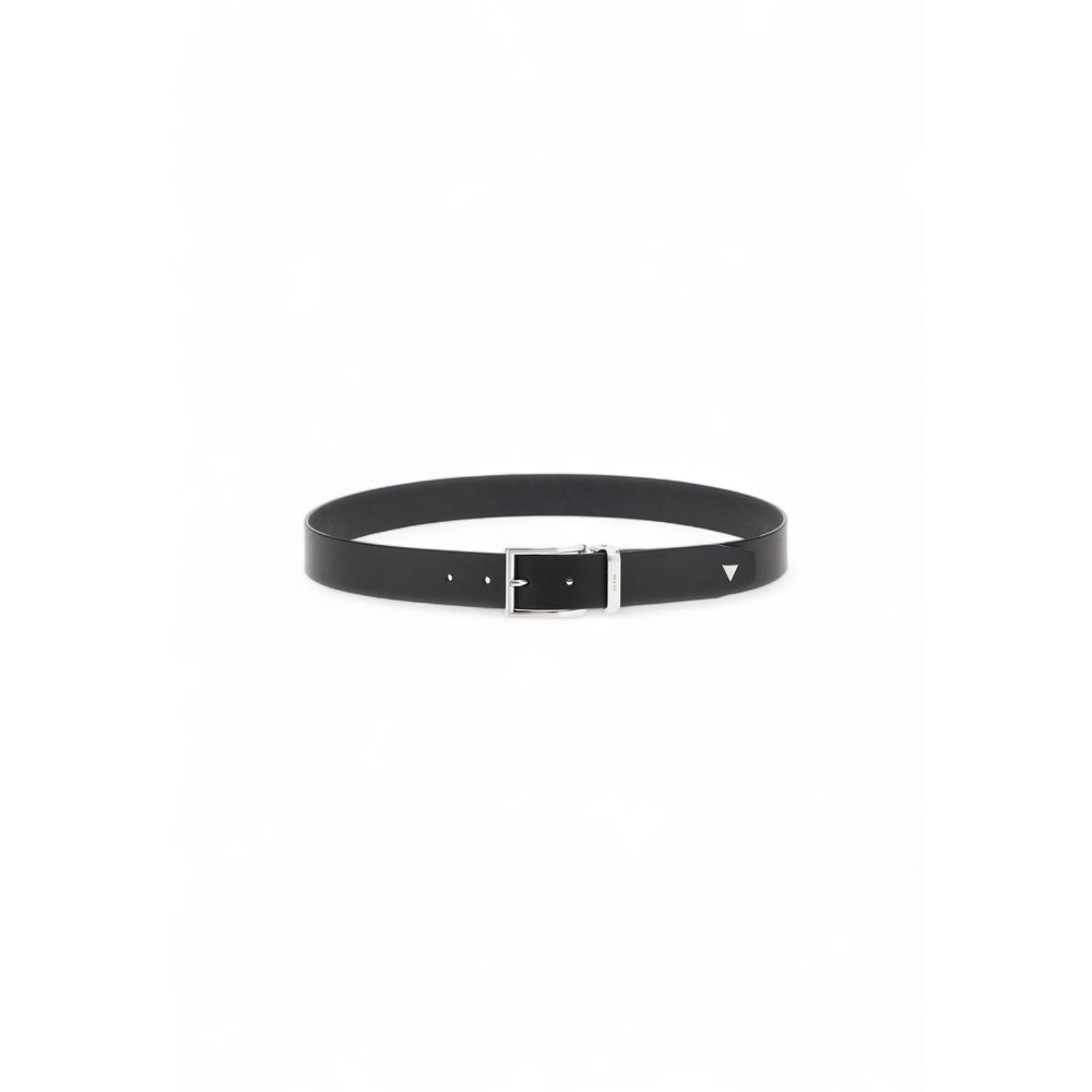 GUESS Black Leather Belt