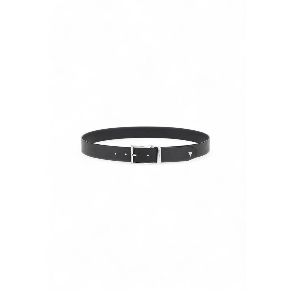 GUESS Black Leather Belt