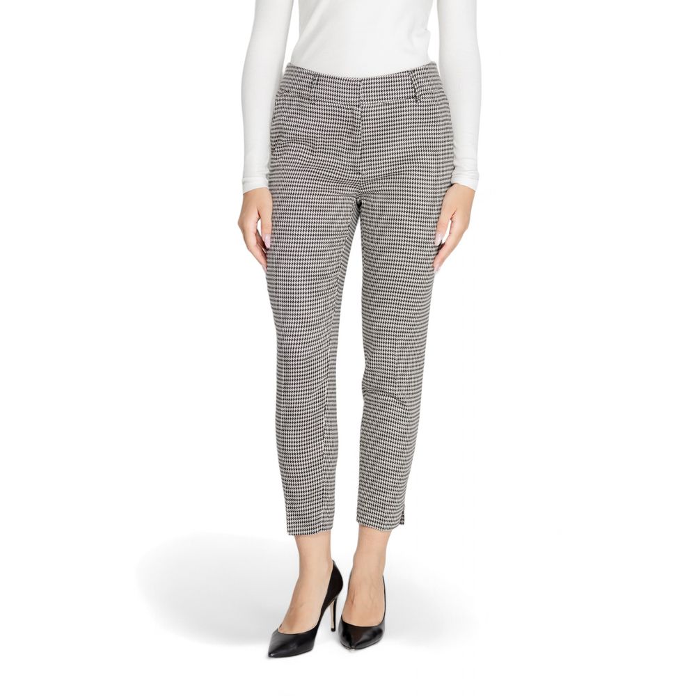 ONLY Black Polyester Pant