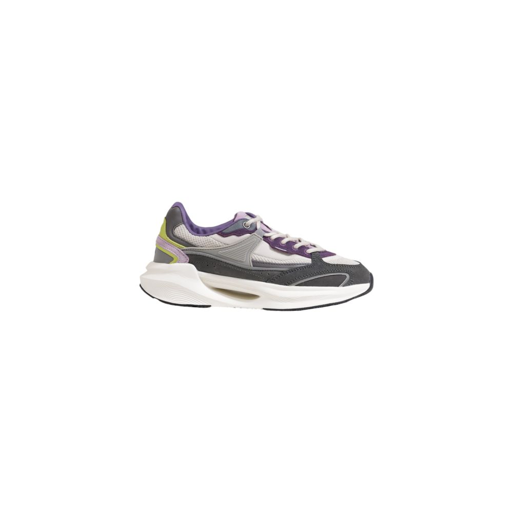 D.A.T.E. Gray Fabric Sneaker