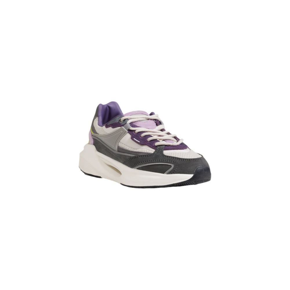D.A.T.E. Gray Fabric Sneaker
