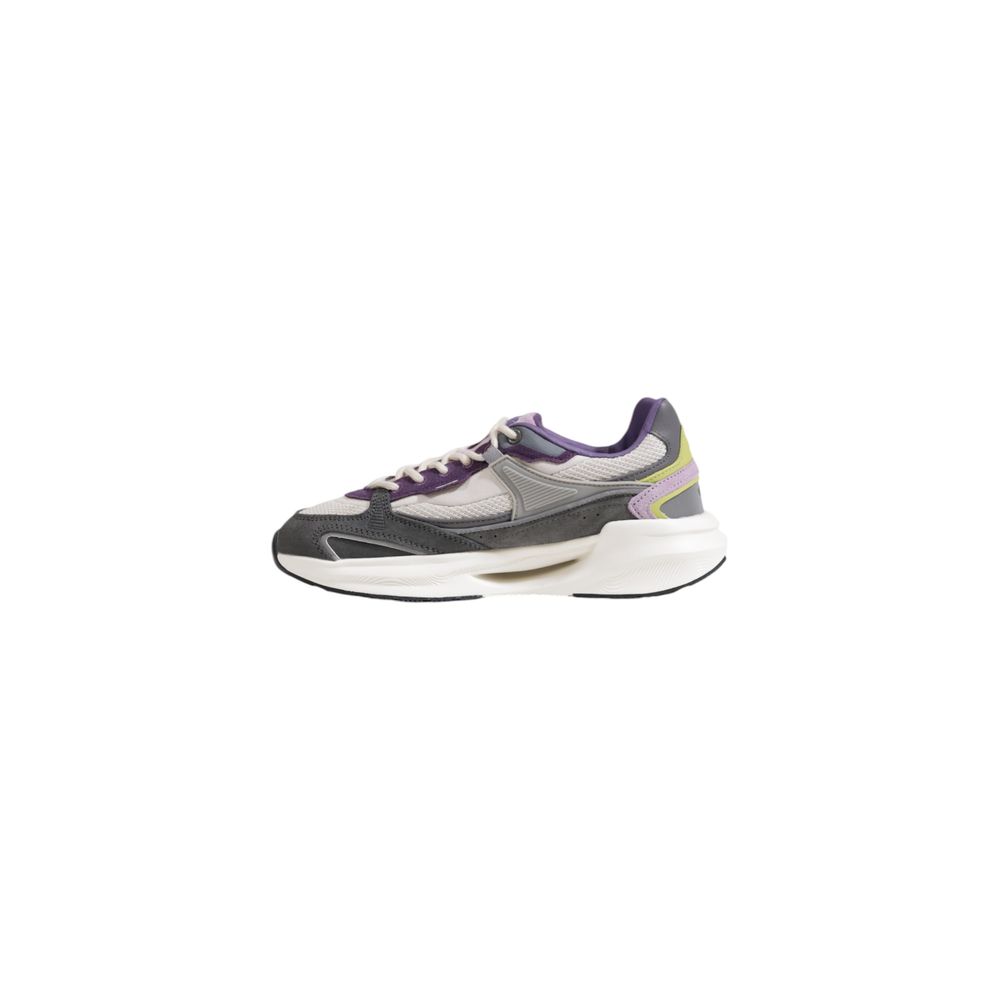 D.A.T.E. Gray Fabric Sneaker