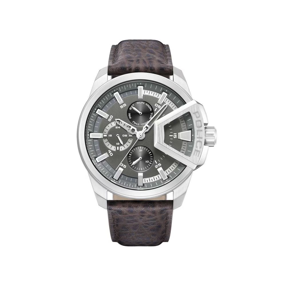The Police Brown Leather Watch