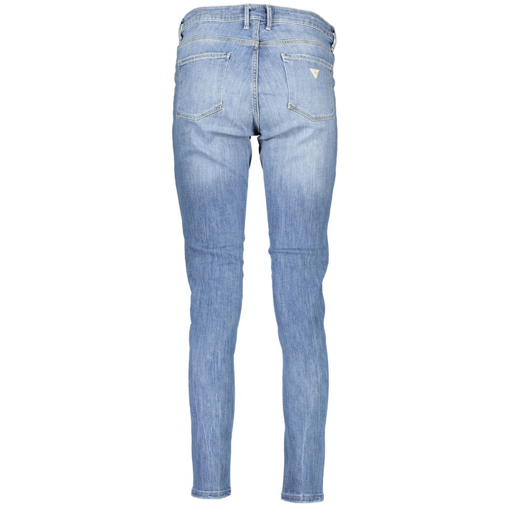Guess Shoes Light Blue Cotton Women Jeans