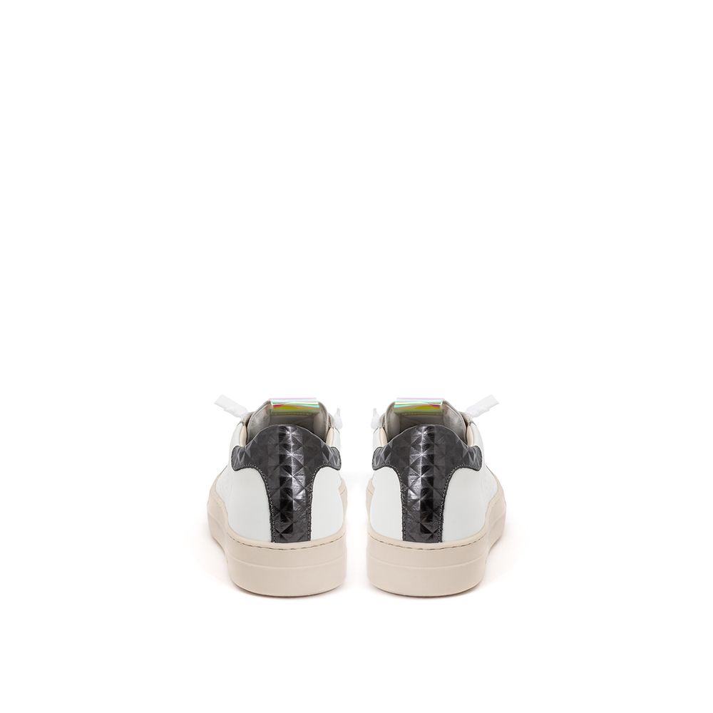 P448 Elevate Your Sneaker Game with All-White Italian Leather Kicks