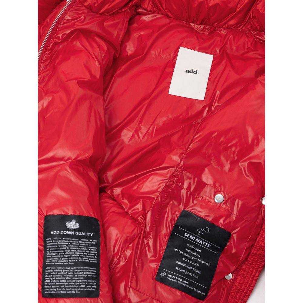 ADD Red Polyamide Jackets & Coat