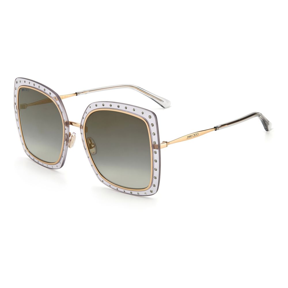 Jimmy Choo Eyewear Gold Metal Sunglasses