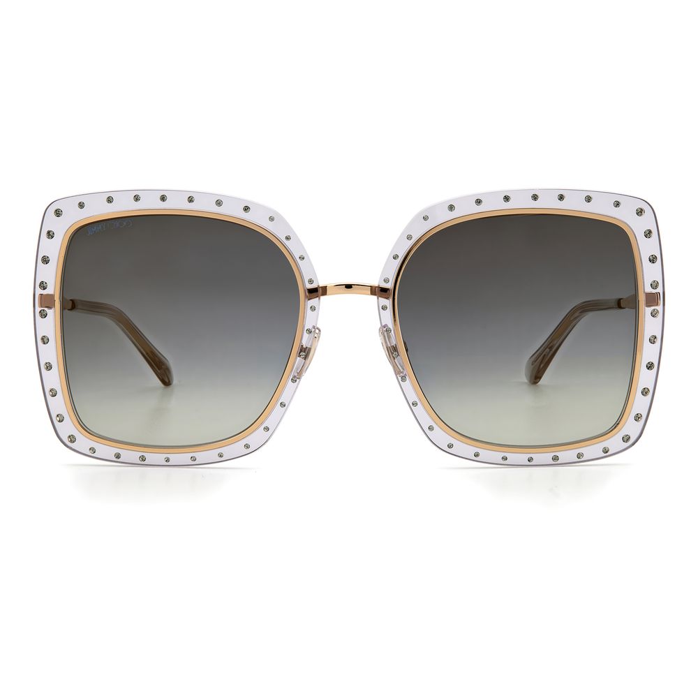Jimmy Choo Eyewear Gold Metal Sunglasses