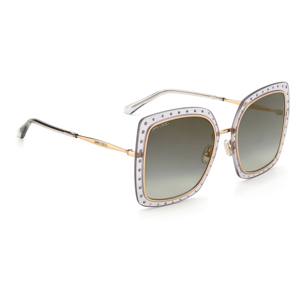 Jimmy Choo Eyewear Gold Metal Sunglasses