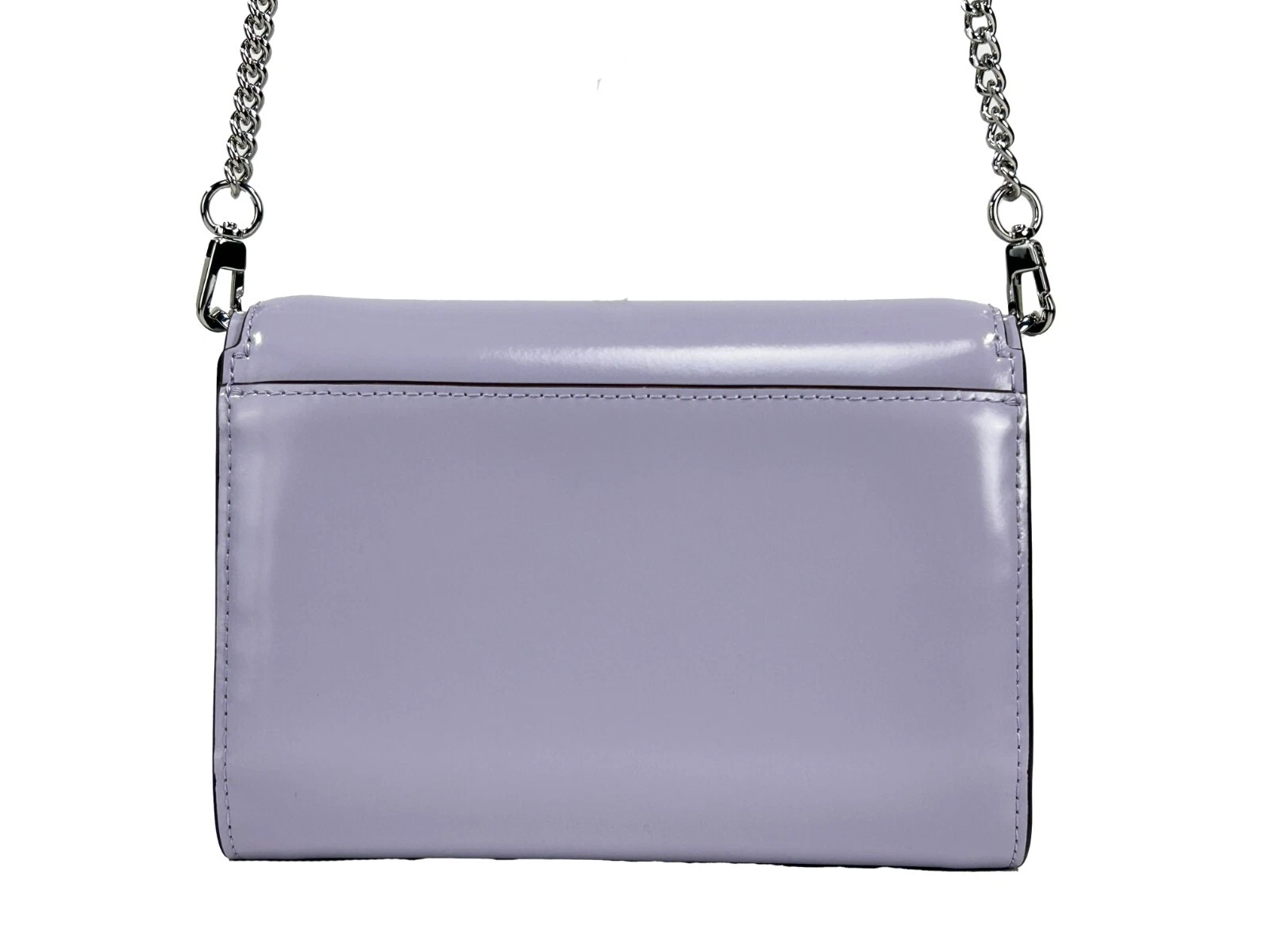 Tory Burch Patent Emerson Patent Chain Wallet Crossbody Bag
