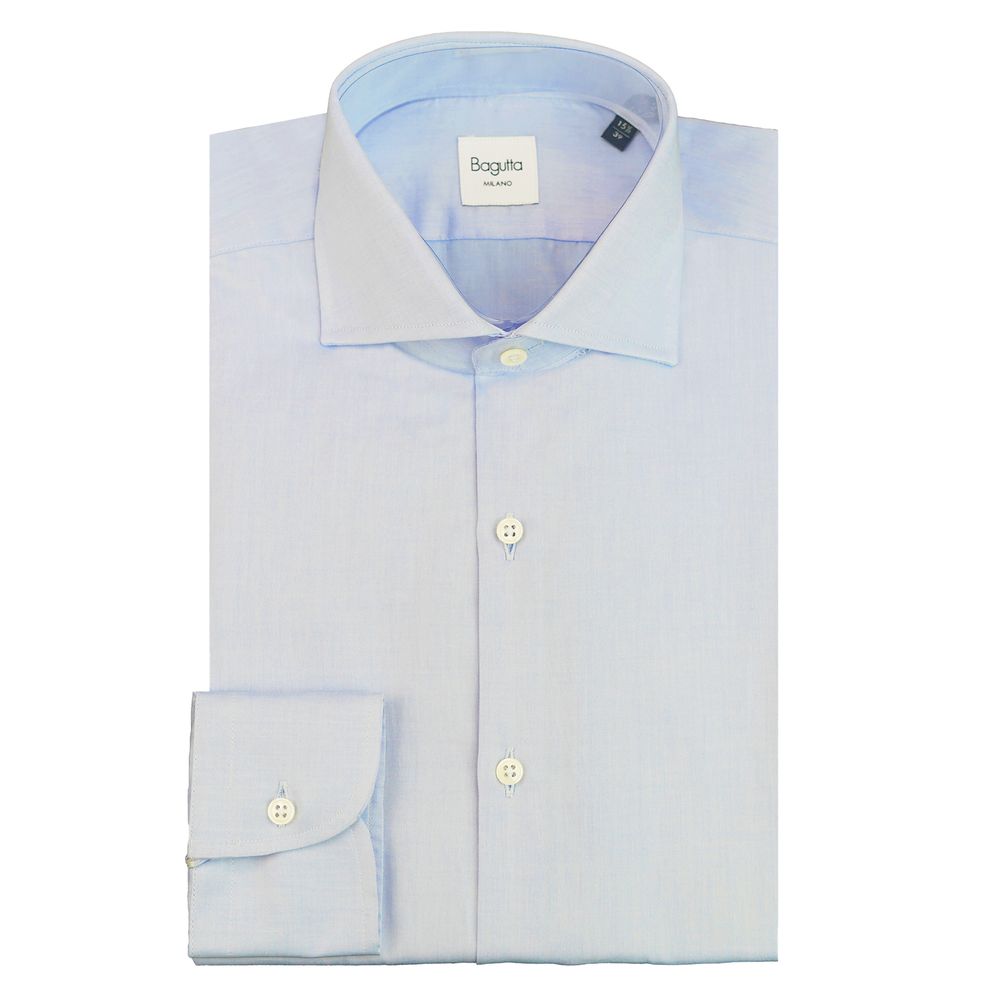 Bagatt Light Blue Cotton Men Shirt