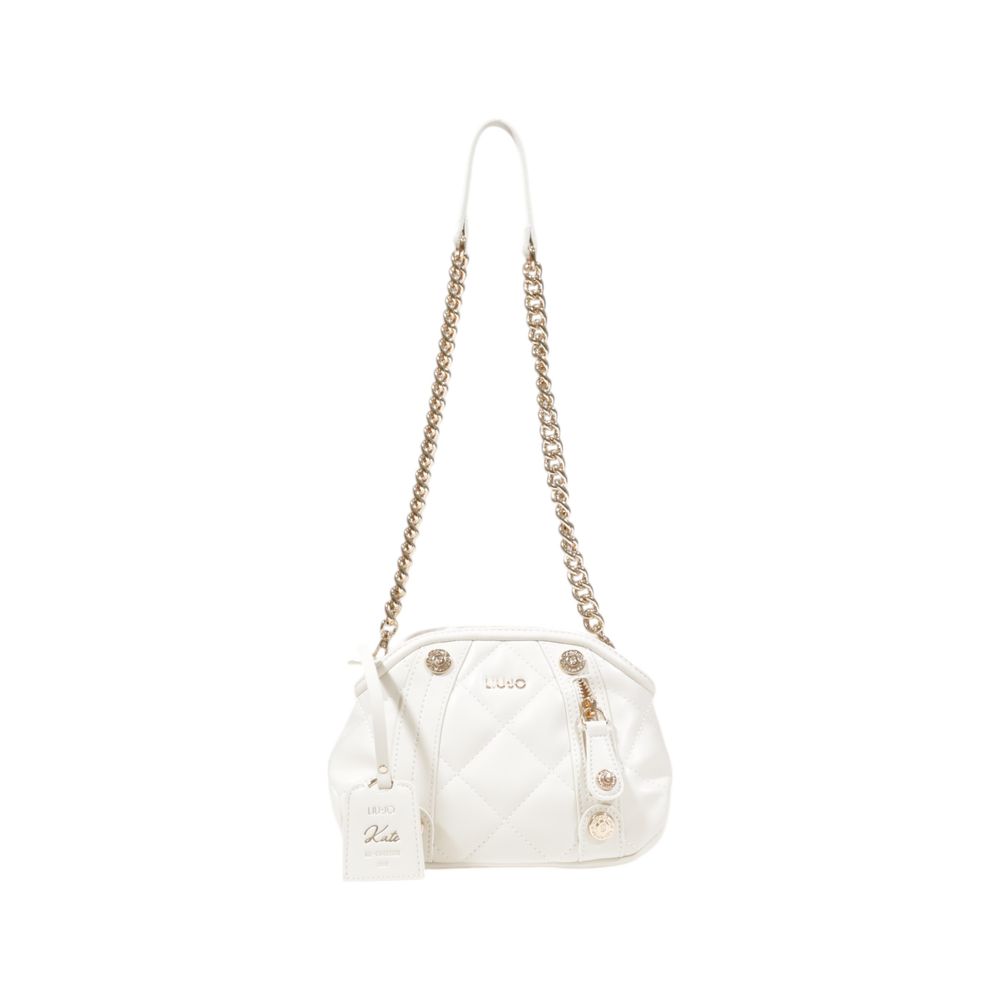LIU JO Cream Polyethylene Handbag