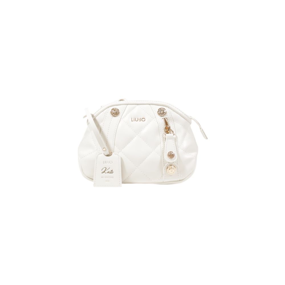 LIU JO Cream Polyethylene Handbag