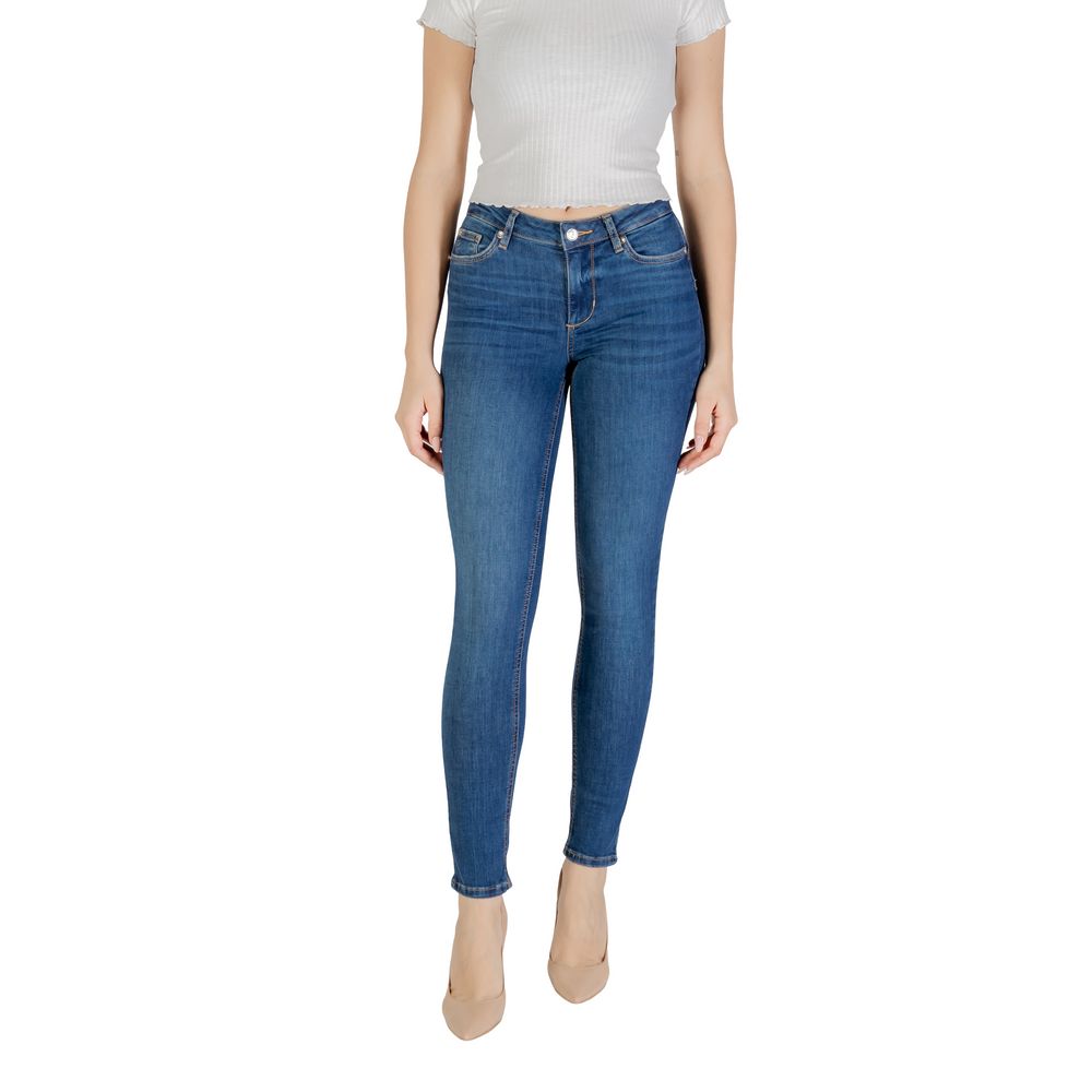 LIU JO Blue Cotton Skinny Jean