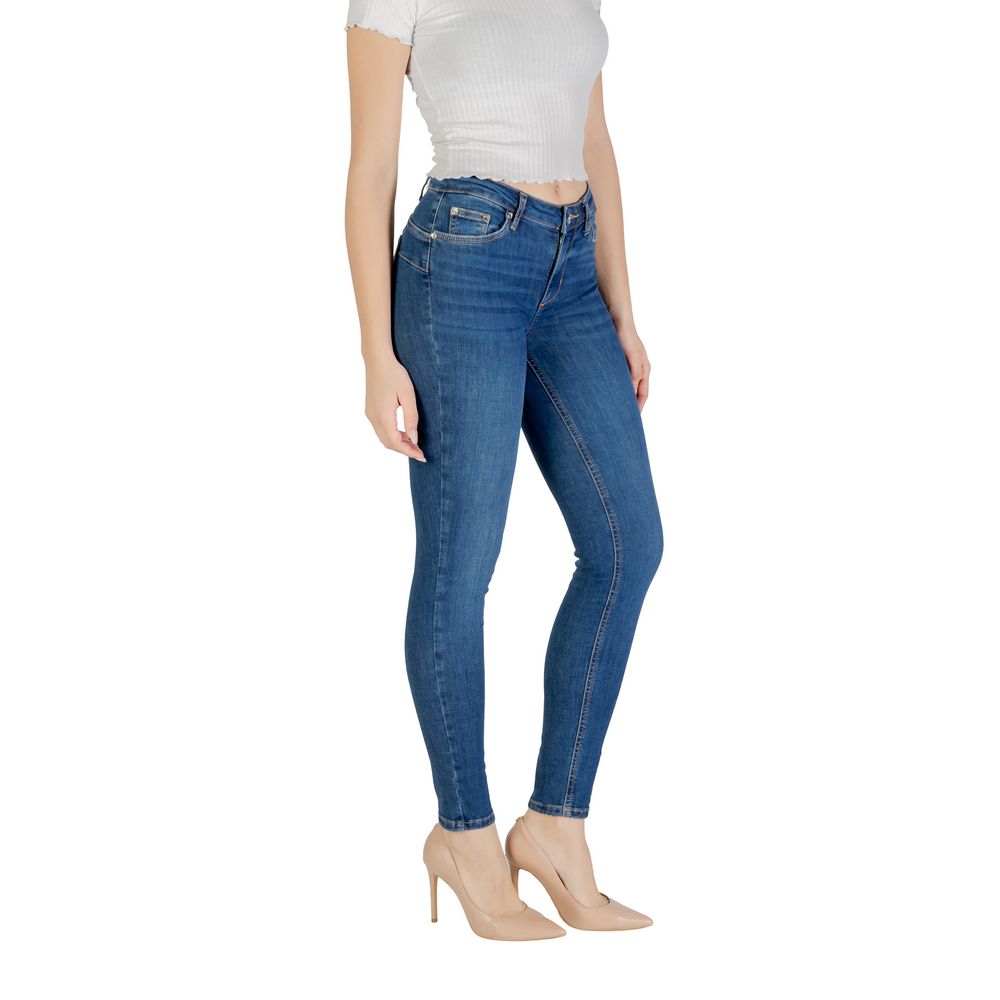 LIU JO Blue Cotton Skinny Jean