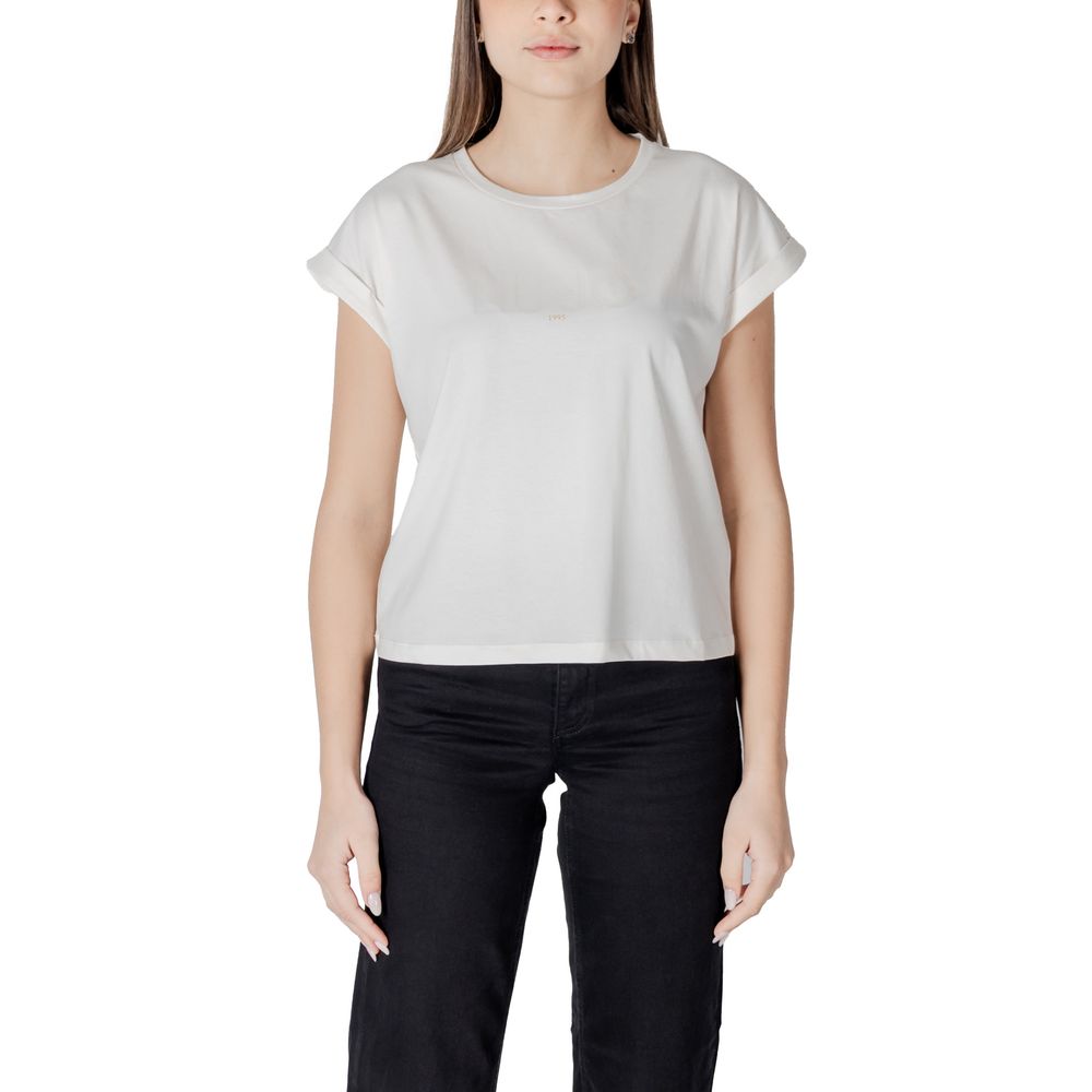 LIU JO White Cotton T-Shirt